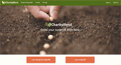 Desktop Screenshot of charityblend.com